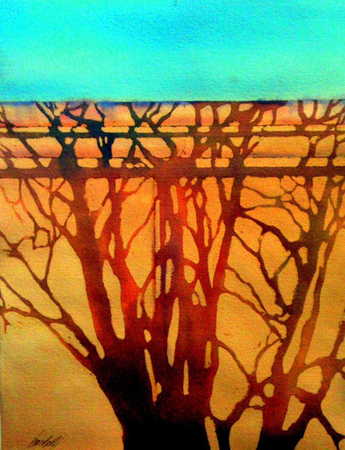 bardelli, l'ombra degli alberi, 2015, acquerelli su carta, cm.61x48 ( foglio) DSC08840